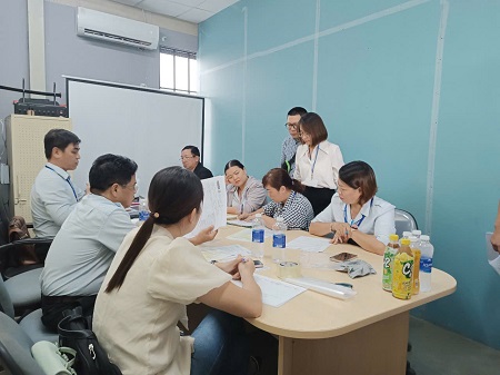 SỞ AN TOÀN THỰC PHẨM KIỂM TRA LẤY MẪU GIÁ ĐỖ TẠI CÔNG TY CỔ PHẦN THƯƠNG MẠI BÁCH HÓA XANH